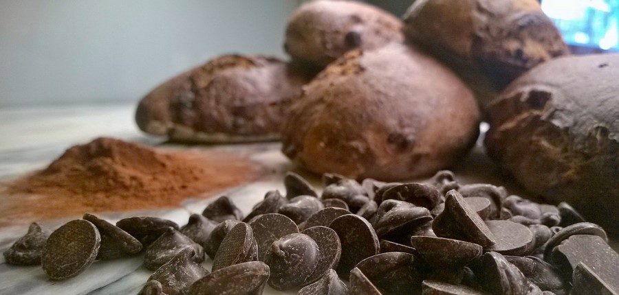 pain cacao et chocolat